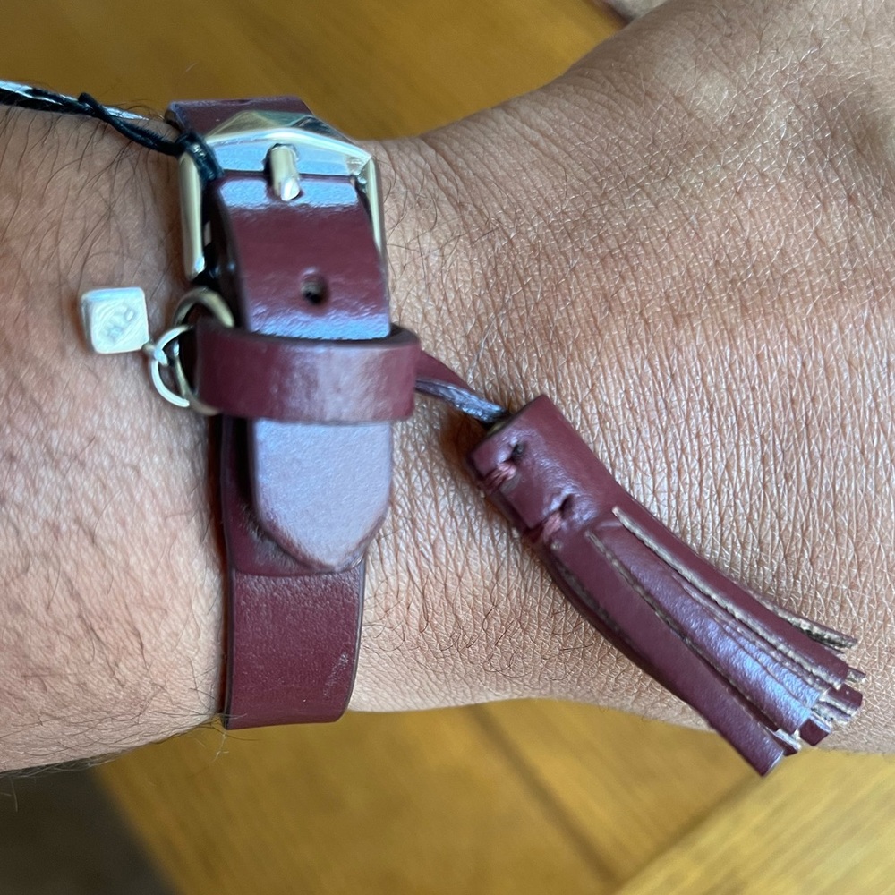 Rebecca Minkoff Tassel Leather Bracelet